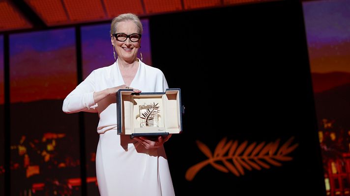 Meryl Streep recibe la Palma de Honor en Cannes entre ovaciones y lágrimas