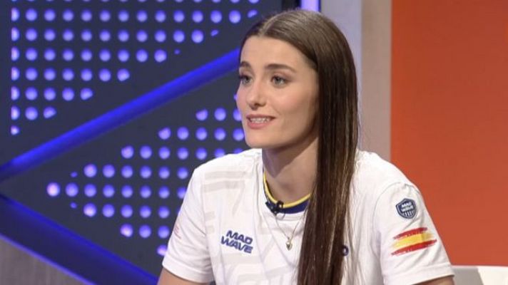 Telediario 2 - Ana Carvajal salta hacia un sueño inesperado: los Juegos de París
