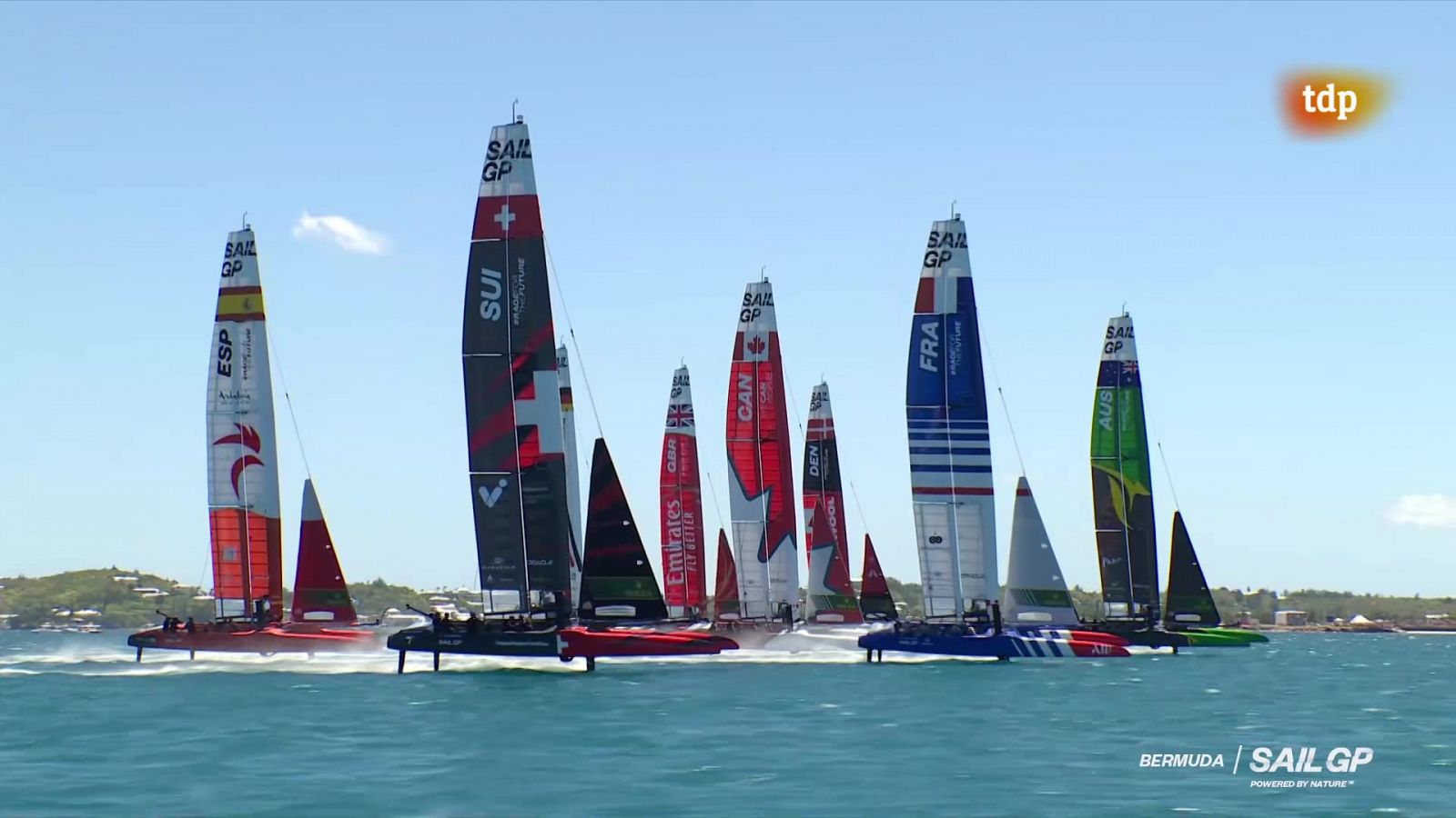 Vela - Sail GP. Prueba Bermuda Resumen