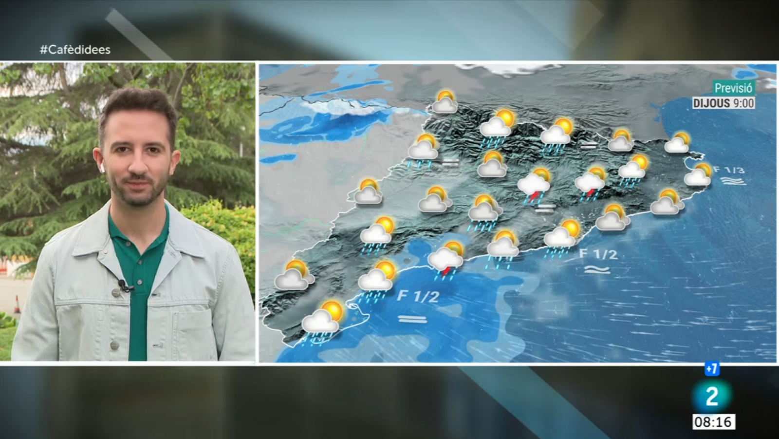 El Temps - Ha plogut, plou i plourà: continua la ratxa de ruixats | Veure