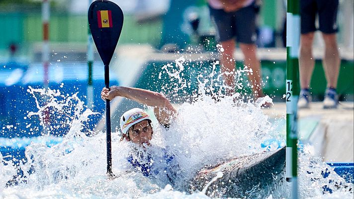 David Llorente, bronce en la final de Kayak Cross del Europeo