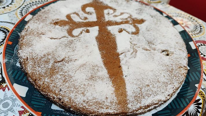 Receta de tarta de Santiago