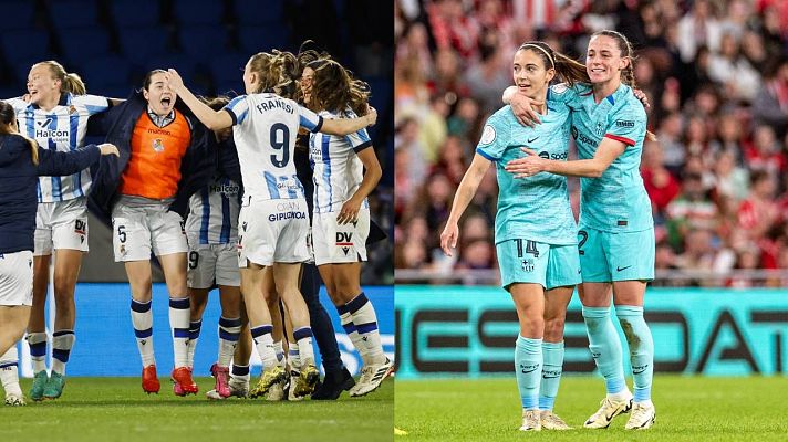 Telediario 1 - El Barça busca la temporada perfecta ante la Real Sociedad en la final de la Copa de la Reina