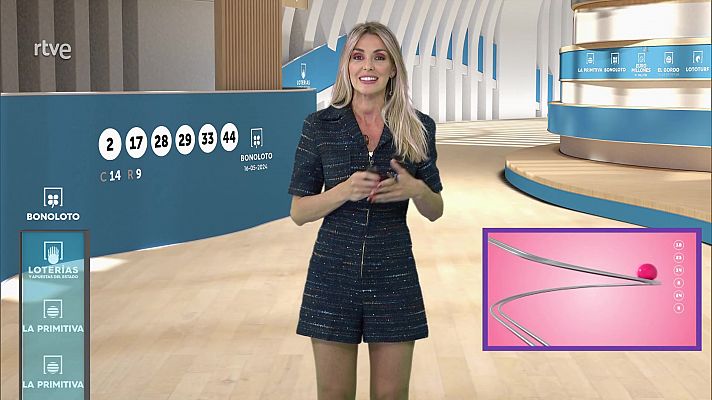 Loterías - Sorteo de la Lotería Nacional, Bonoloto, Primitiva y Jóker del 16/05/2024