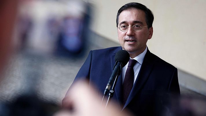 La hora de La 1 - Albares: "Si hay un barco a Israel con armamento, no vamos a permitir la escala"