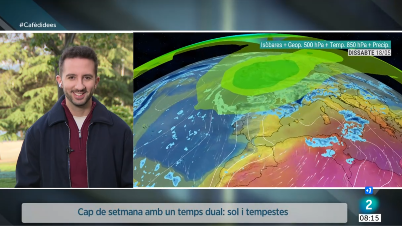 El Temps - Cap de setmana d'ulleres de sol i màniga curta o de paraigües i jaquetes | Veure