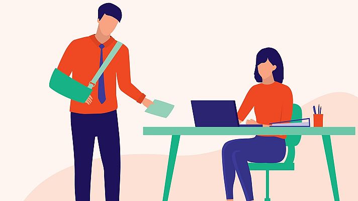 Aquí hay trabajo - 5 derechos cuando sufres un accidente laboral