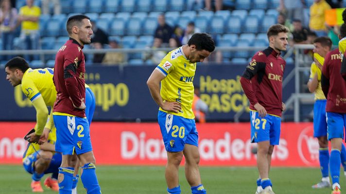 Cádiz - Las Palmas: resumen del partido 37ª jornada | Primera