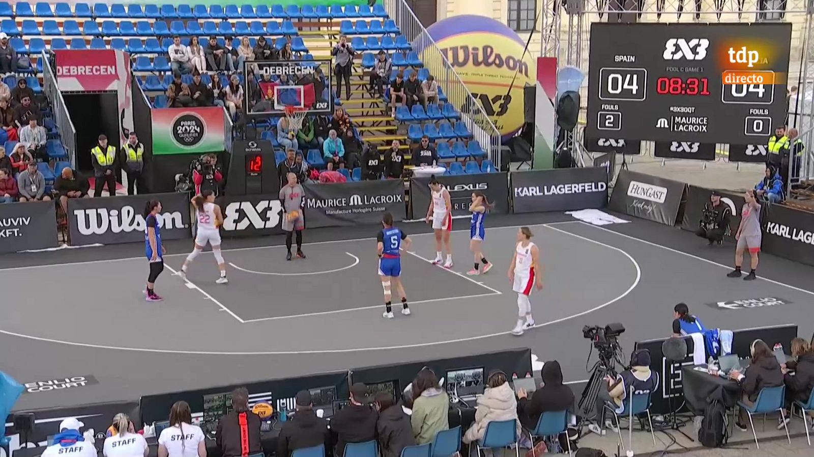Baloncesto - 3x3 Torneo Femenino de clasificación olímpica. España - Mongolia (F) - ver ahora