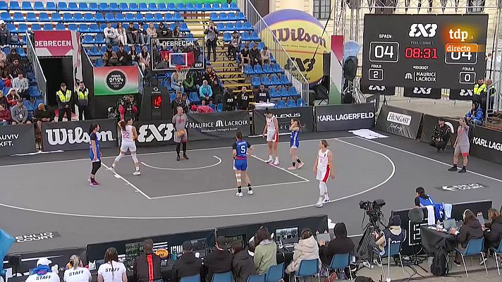 Baloncesto en RTVE - 3x3 Torneo Femenino de clasificación olímpica. España - Mongolia (F)