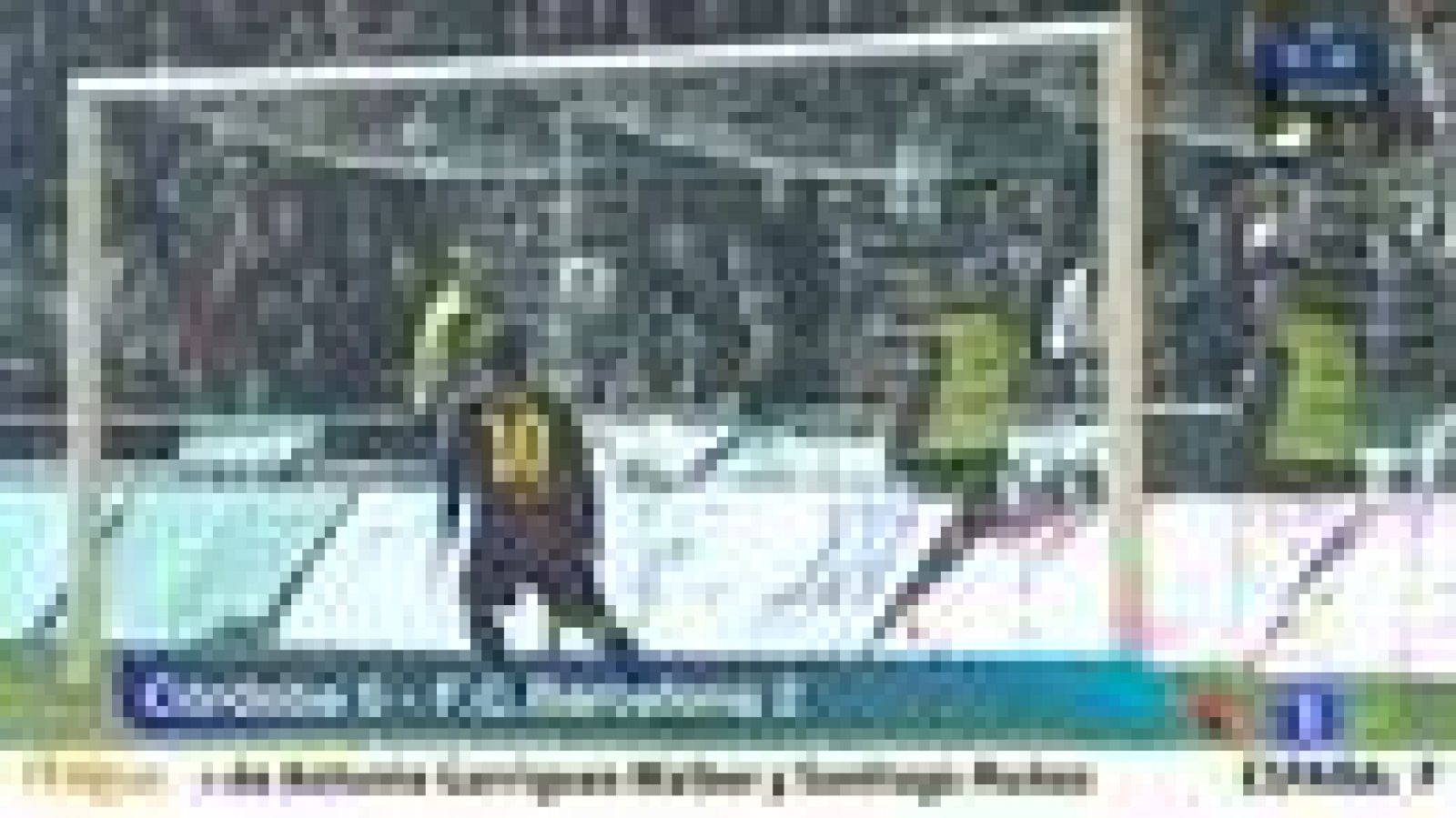 Telediario 1: Messi soluciona el trámite del Barça ante el Córdoba | RTVE Play