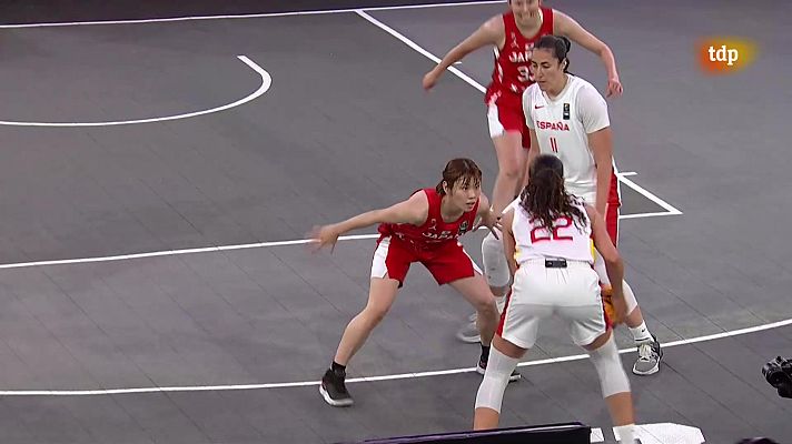 Baloncesto en RTVE - 3x3 Torneo Femenino de clasificación olímpica. España - Japón (F)