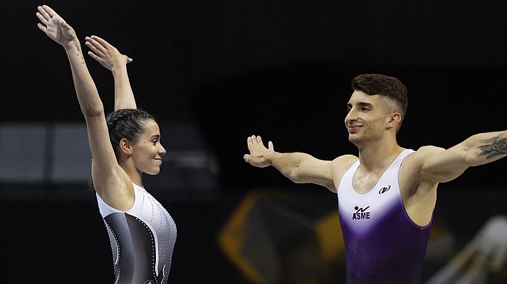 Gimnasia Trampolín - Noemí Romero y David Vega