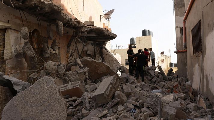 Telediario Fin de Semana - Israel mata a un comandante palestino en un bombardeo en Yenín