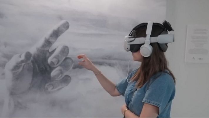 Telediario 1 - El Festival de Cannes premiará por primera vez obras de realidad virtual y aumentada