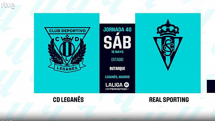 Leganés - Sporting: resumen del partido, 40ª jornada
