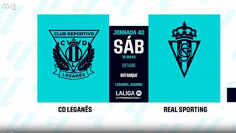 Leganés - Sporting: resumen del partido, 40ª jornada. Ver en RTVE Play
