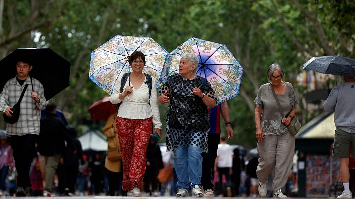 Tiempo inestable en el norte y subida generalizada de las temperaturas mínimas