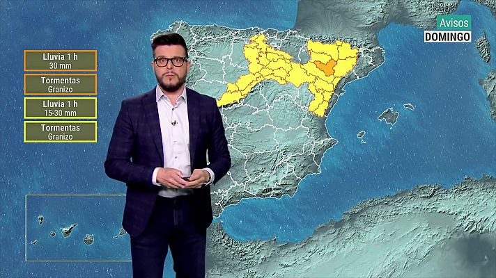 El tiempo mediodía - 19/05/24