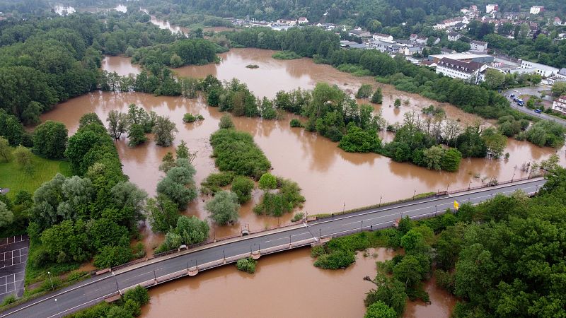 Varias zonas de Europa sufren inundaciones en las últimas horas