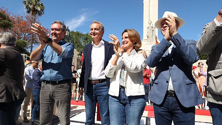 Zapatero critica que el PP centre la campaña de las elecciones europeas en Sánchez