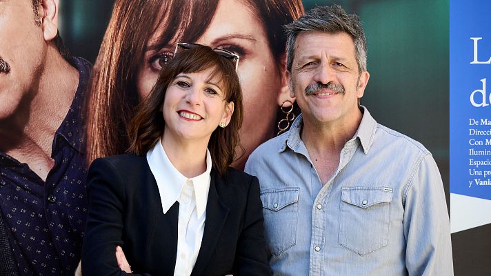 Malena Alterio y David Llorente hablan sobre su nueva obra 'Los amigos de los dos'