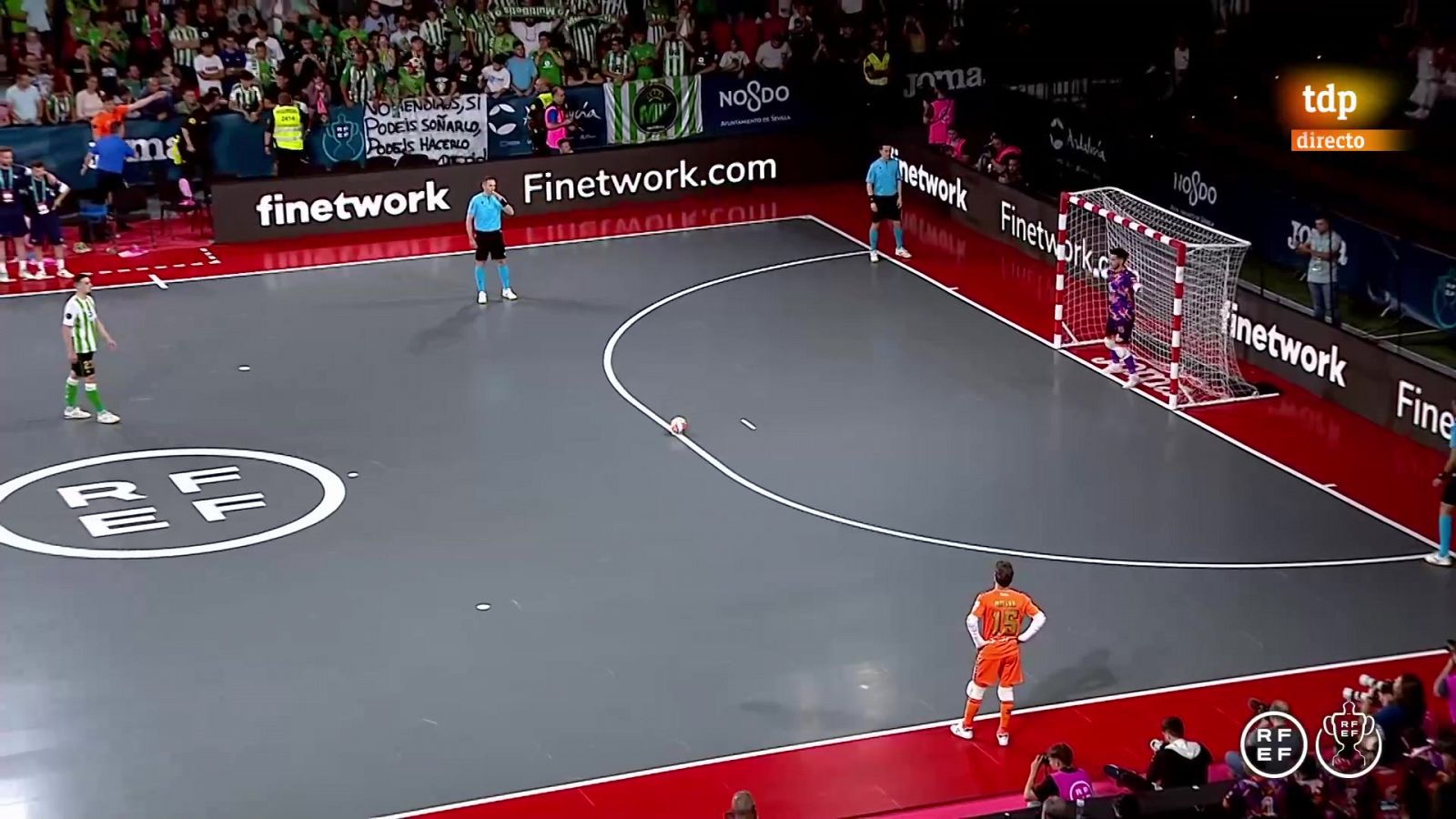 La tanda de penaltis donde el Betis ganó la Copa del Rey futsal