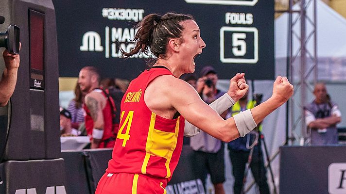 Baloncesto en RTVE - La selección femenina de baloncesto 3x3 se clasifica a París 2024