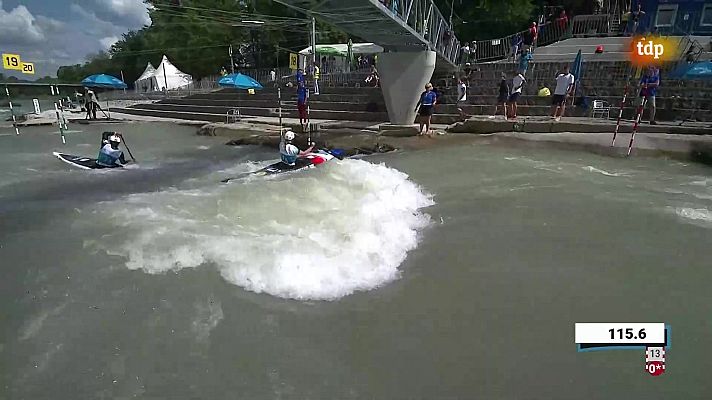 Piragüismo - Piraguismo. Campeonato de Europa Slalom. Finales equipos canoa (F)