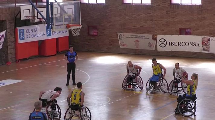 Baloncesto en silla de ruedas - Liga nacional 22ª jornada: Iberconsa AMFIV de Vigo - ADM Econy Gran Canaria
