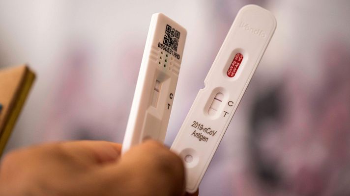 Telediario 1 - Los contagios de COVID se triplican en España durante la última semana