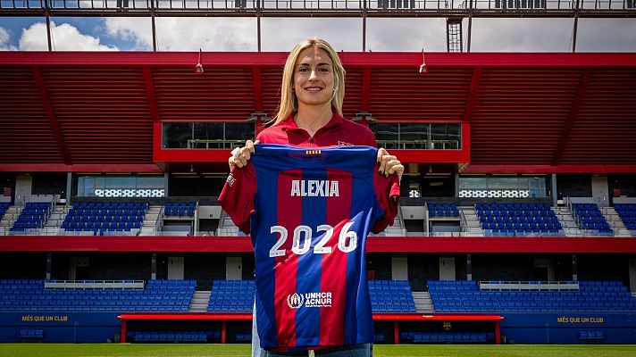 Alexia Putellas renueva su contrato con el Barça hasta 2026