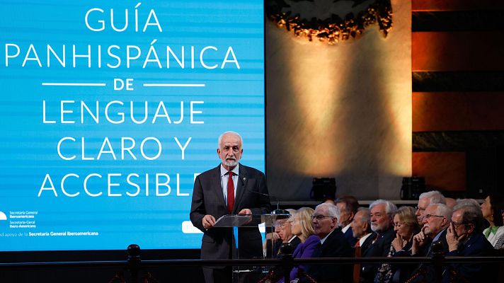 Telediario 1 - La RAE propone una nueva guía de lenguaje claro para mejorar la comunicación ciudadana