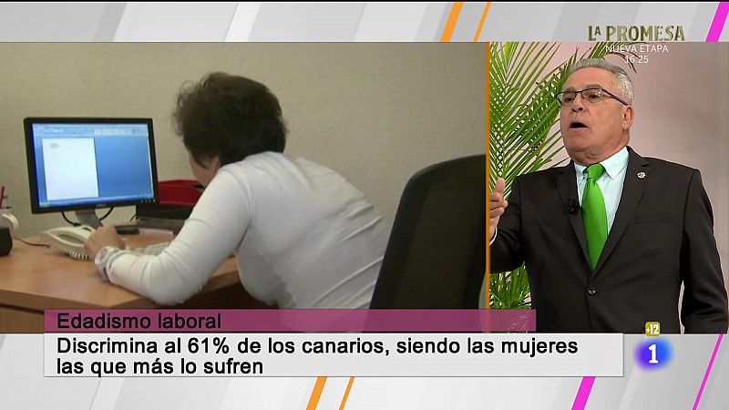 El edadismo laboral discrimina al 61% de los parados canarios.