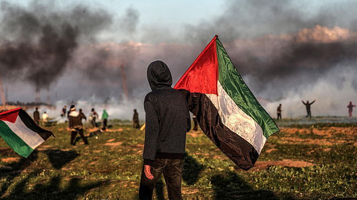 Telediario 1 - La incógnita del reconocimiento palestino: elemento simbólico pero carente de valor real sin un compromiso