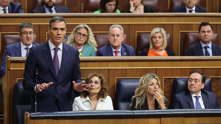 Telediario 1 - Choques en el pleno del Congreso por Begoña Gómez y Javier Milei