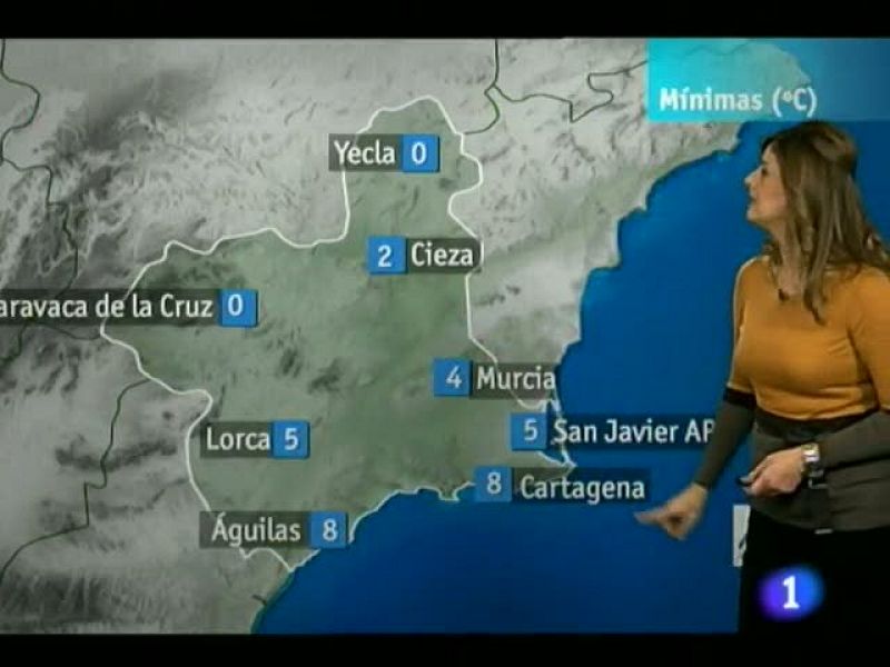  El tiempo en la Comunidad de Murcia.(13/12/2012).