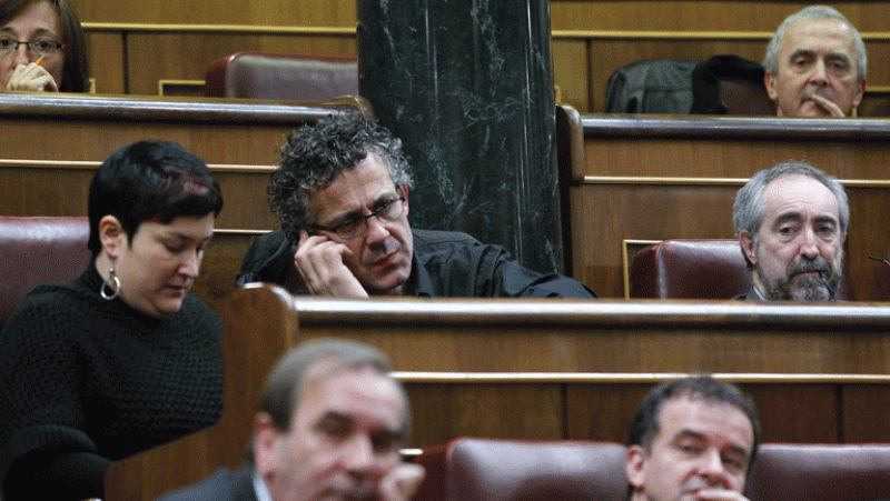 El veto a Amaiur rompe el recurso unitario contra la no actualización de pensiones