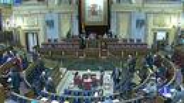 Telediario 1 - Debate ley pensiones