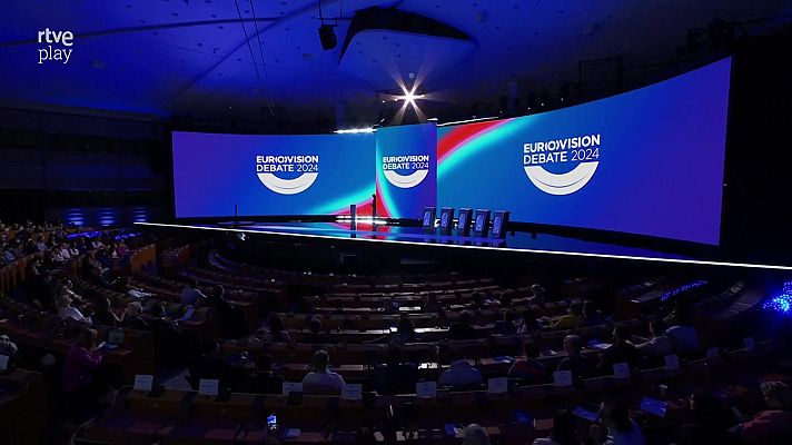 L'Informatiu - Els candidats a presidir la Comissió Europea mesuren forces en el gran debat electoral del 9J