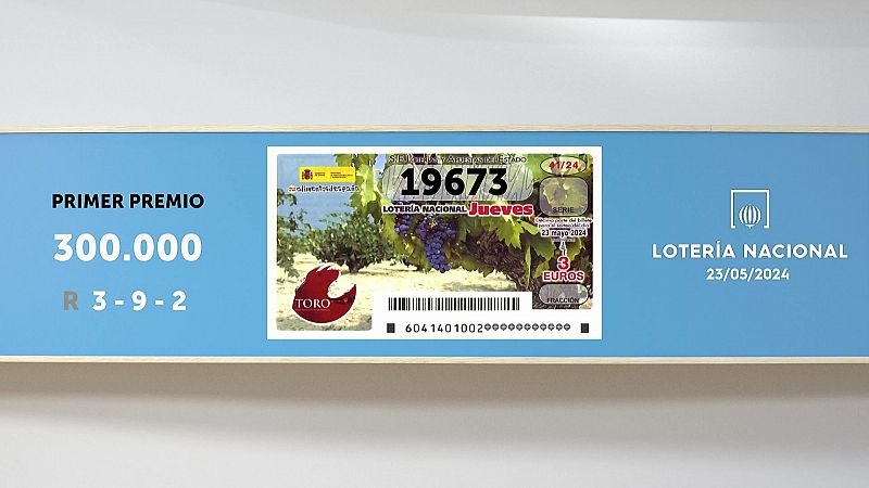 Sorteo de la Loter�a Nacional del 23/05/2024 - Ver ahora