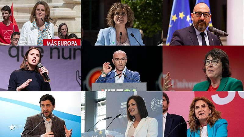 Los partidos ponen rumbo a las elecciones europeas del 9J - La noche en 24h | Ver