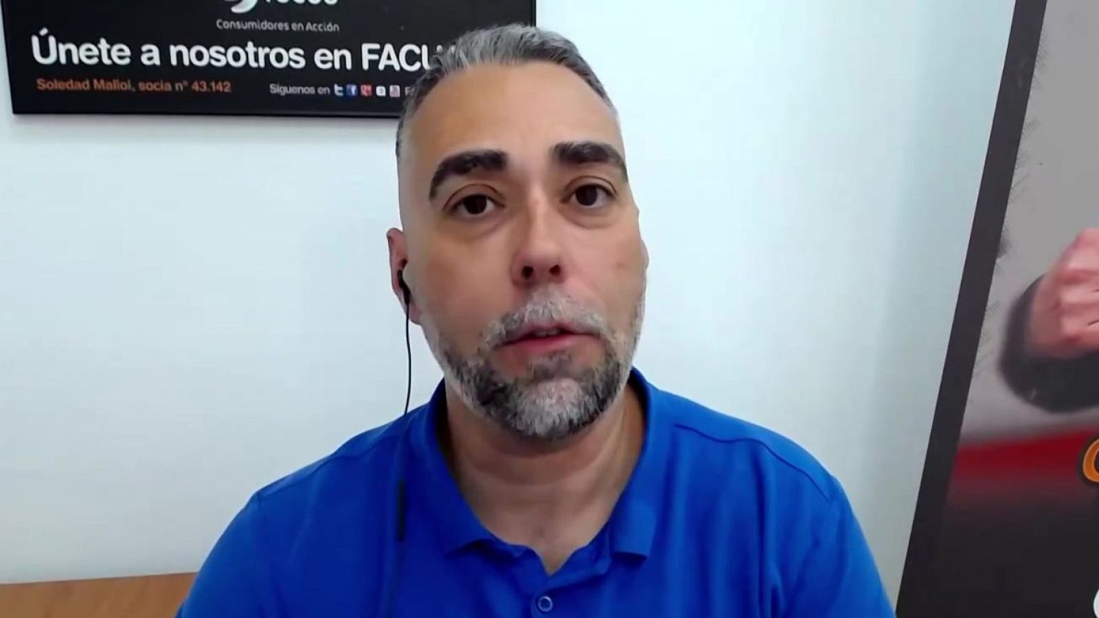 Rubén Sánchez, secretario general de FACUA: "Buscan que el usuario compre productos dentro del recinto"