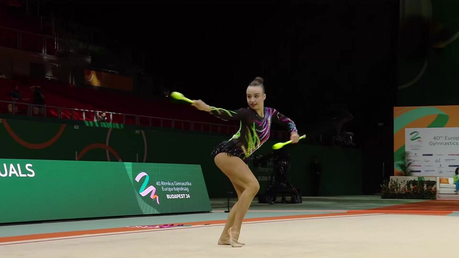 Gimnasia rítmica - Campeonato de Europa. Calificación Individual: Grupo D - ver ahora