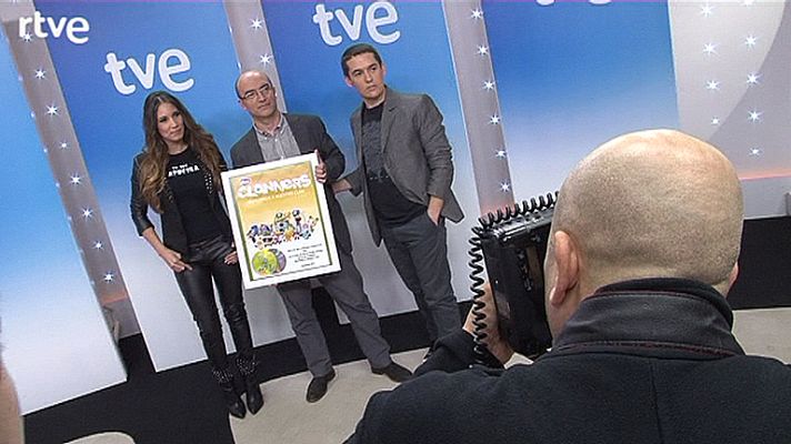  - Los Clanners reciben Disco de Oro