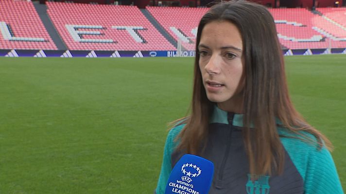 Champions League - Aitana: "El Barça tiene un estilo claro. El Lyon se adapta"