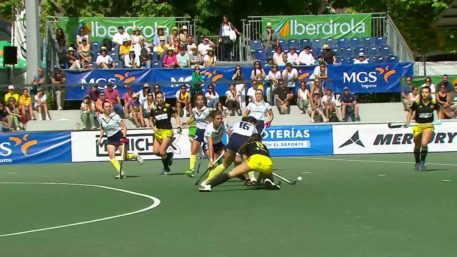 Hockey Hierba - Liga Iberdrola. Final Four 1ª semifinal: Club de Campo - At. Terrassa HC - ver ahora