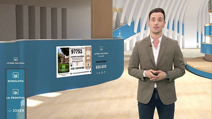Loterías - Sorteo de la Lotería Nacional del 25/05/2024