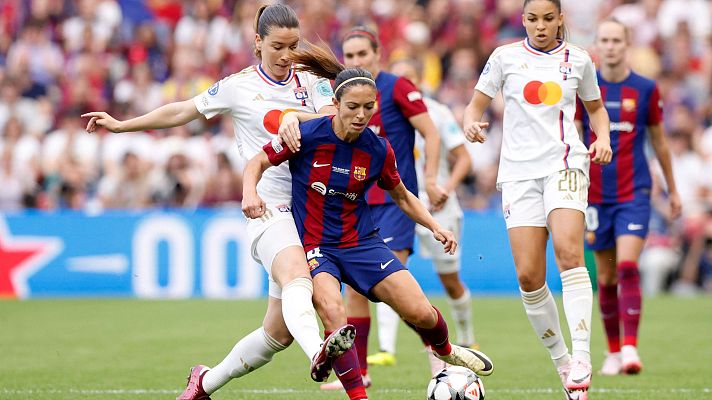 Champions League - Aitana Bonmatí abre el marcador y da la ventaja al Barça en la final de la Champions