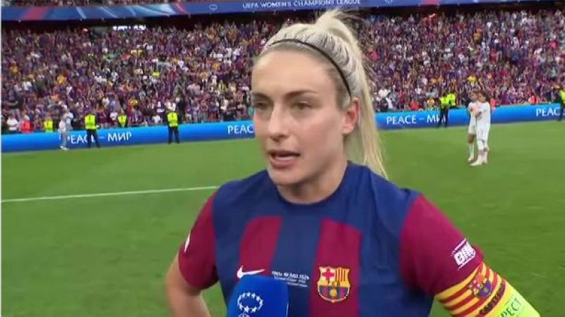 Alexia Putellas: "El objetivo era ganar cuatro de cuatro títulos" - Champions League | Ver
